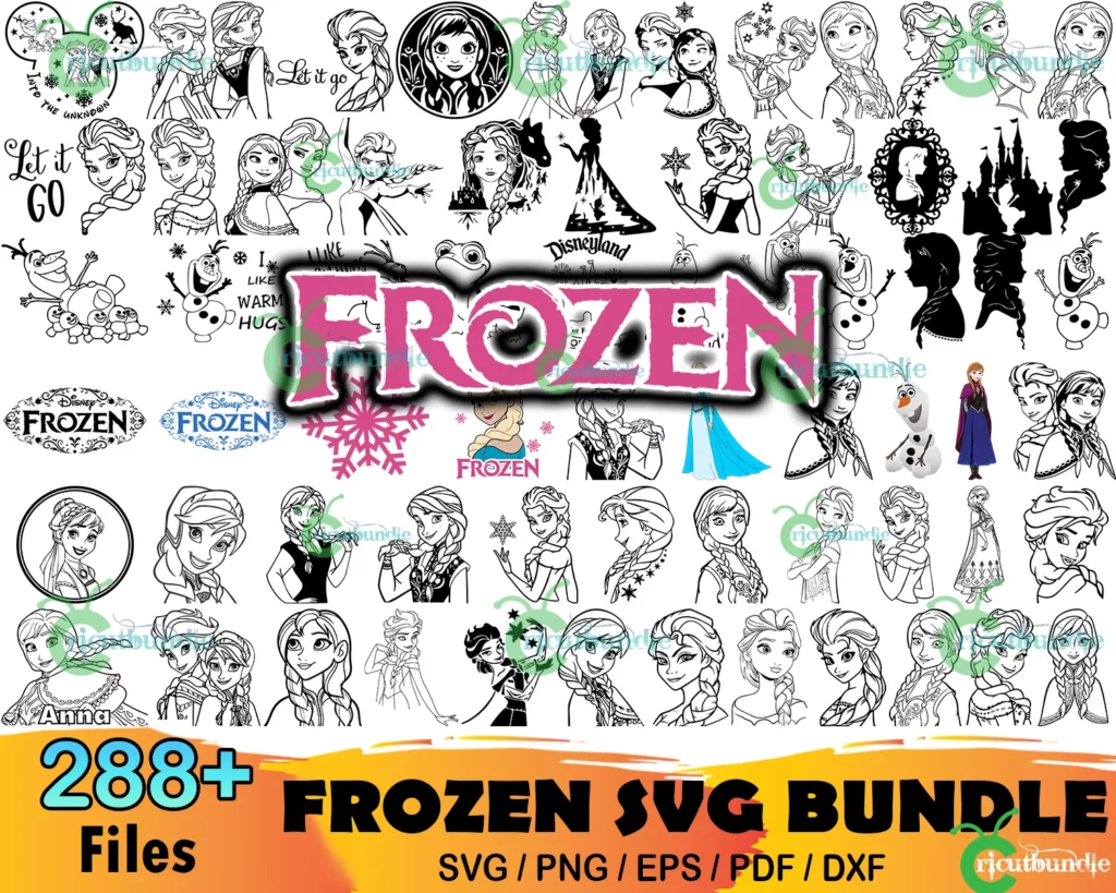 288+ Frozen Bundle Svg - free svg files for cricut