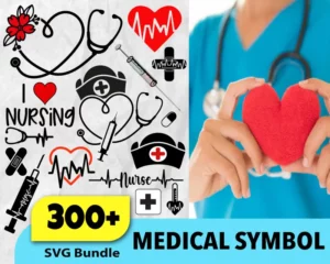 300+ Medical Symbol Bundle