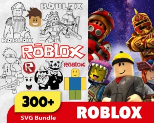 Roblox Bundle Svg, Roblox Face Svg, Roblox Character Svg, Roblox Cartoon  Svg, Png Dxf Eps File