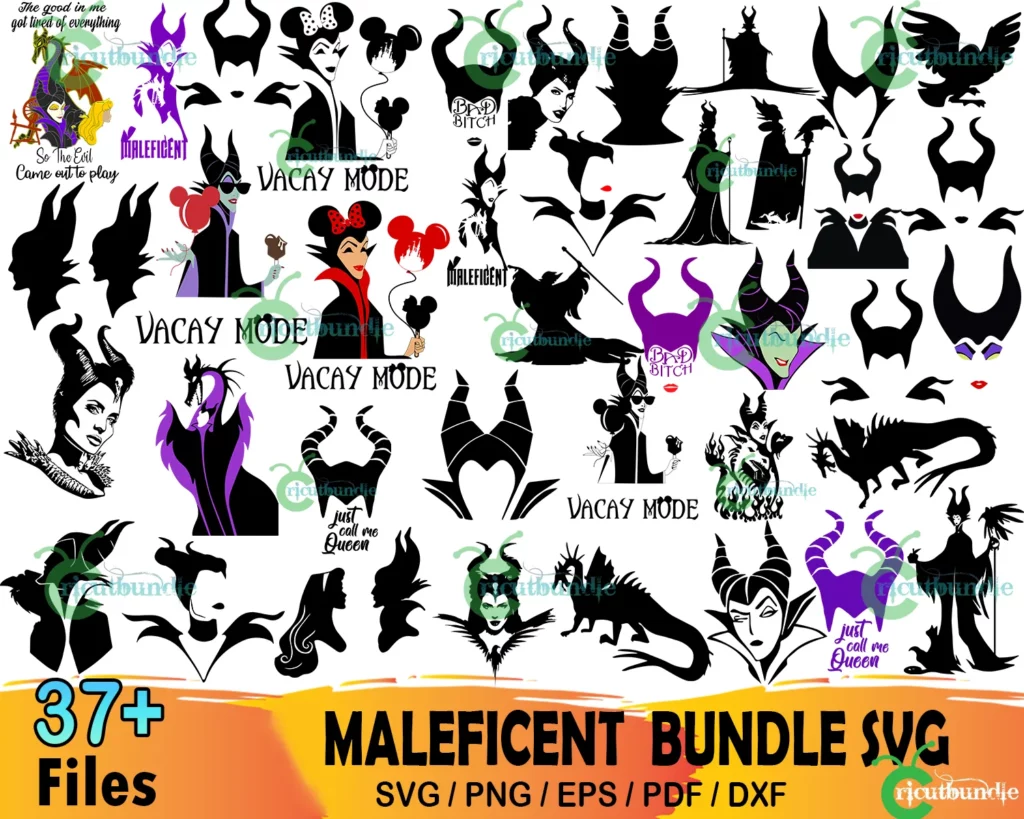 37 Maleficent Bundle Svg Free Svg Files For Cricut 4810