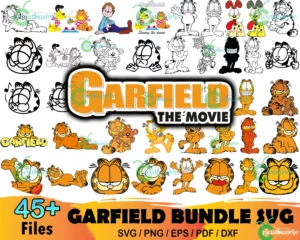 45+ Garfield Bundle Svg