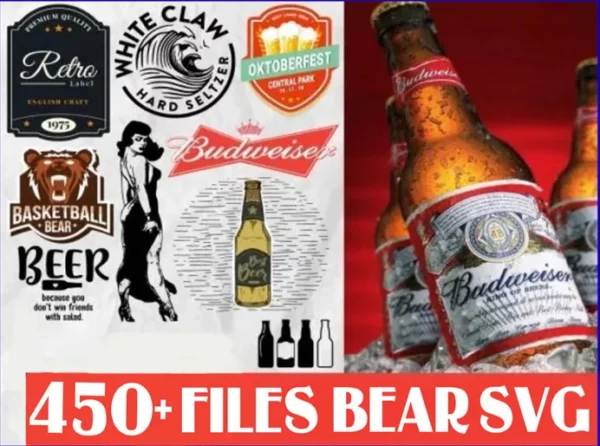 450+ Beer Brand Svg Bundle