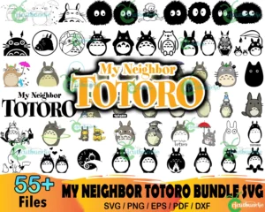 55+ My Neighbor Totoro Bundle Svg