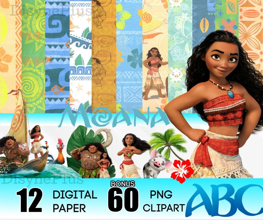 60 Bundle Disney Moana Svg - Free Svg Files For Cricut