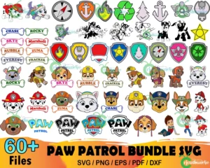 Zuma Paw Patrol SVG Bundle