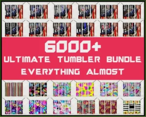 6000 Files HQ Best Seller Ultimate Png Bundle Tumbler