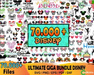 70000+ Disney Svg Bundle