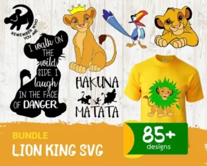 85+ Bundle Lion King Svg