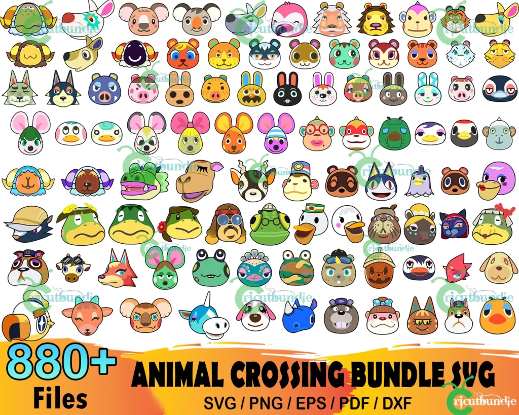 880+ Animal Crossing Svg Bundle - free svg files for cricut