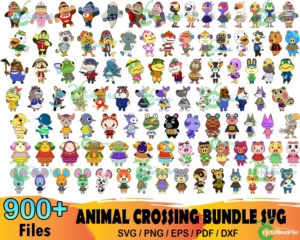 900+ Animal Crossing Bundle Svg