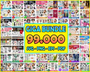 99000 Giga Bundle Svg