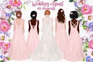 Bride Wedding Clipart Png