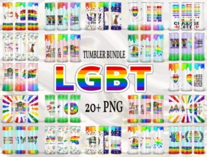 Bundle 20 LGBT 20oz Skinny