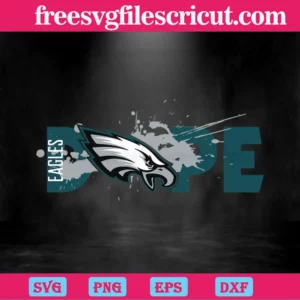 Dope Philadelphia Eagles Football Team, Cutting File Svg Invert