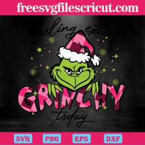 Feeling Extra Grinchy Today, Laser Cut Svg Files Invert