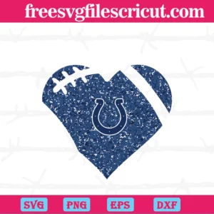 Forever Indianapolis Colts Heart Diamond, The Best Digital Svg Designs For Cricut Invert