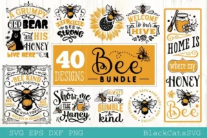 Honey Bee Svg Bundle