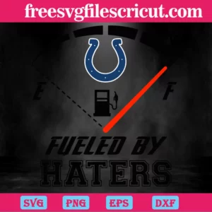 Indianapolis Colts Fueled By Haters, Svg File Formats Invert