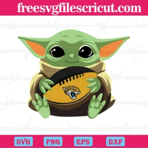 Jacksonville Jaguars Baby Yoda, Svg Png Dxf Eps Cricut