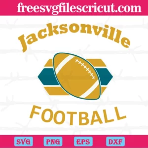 Jacksonville Jaguars Football, Svg Png Dxf Eps Cricut Silhouette