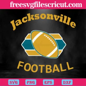 Jacksonville Jaguars Football, Svg Png Dxf Eps Cricut Silhouette Invert
