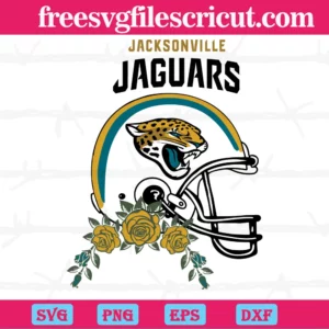 Jacksonville Jaguars Helmets, Svg Cut Files