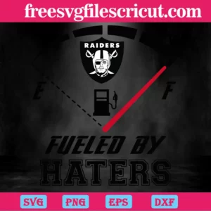 Las Vegas Raiders Fueled By Haters, Svg File Formats Invert