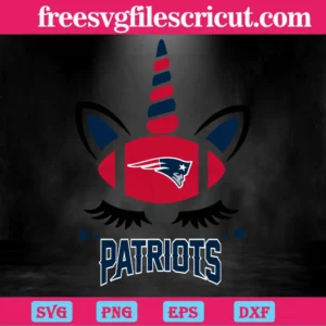 New England Patriots Unicorn, Digital Files Invert