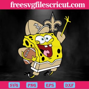 New Orleans Saints Football Spongebob, The Best Digital Svg Designs For Cricut Invert