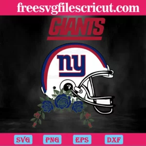 New York Giants Helmets, Svg Png Dxf Eps Designs Download Invert