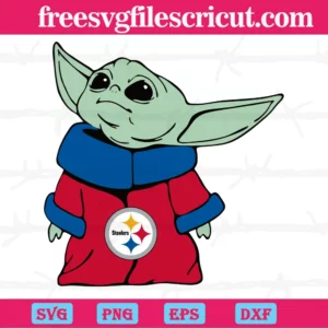 Pittsburgh Steelers Nfl Baby Yoda, Svg Png Dxf Eps Designs Download