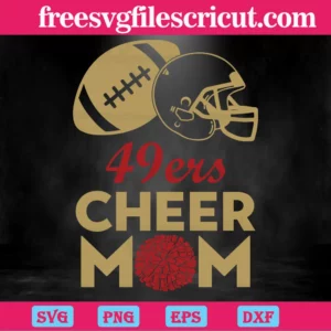 San Francisco 49Ers Cheer Mom, Downloadable Files Invert