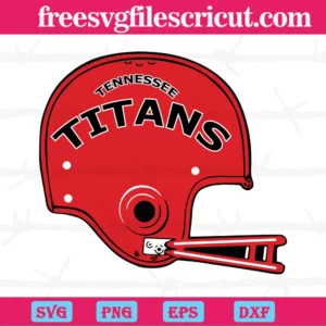 Tennessee Titans Football Helmet, Svg Png Dxf Eps Digital Download