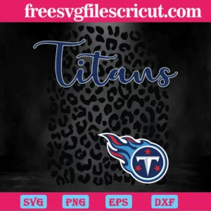 Tennessee Titans Leopard Spirit, Design Files Invert