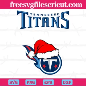 Tennessee Titans Nfl Christmas Logo, Svg Png Dxf Eps Designs Download