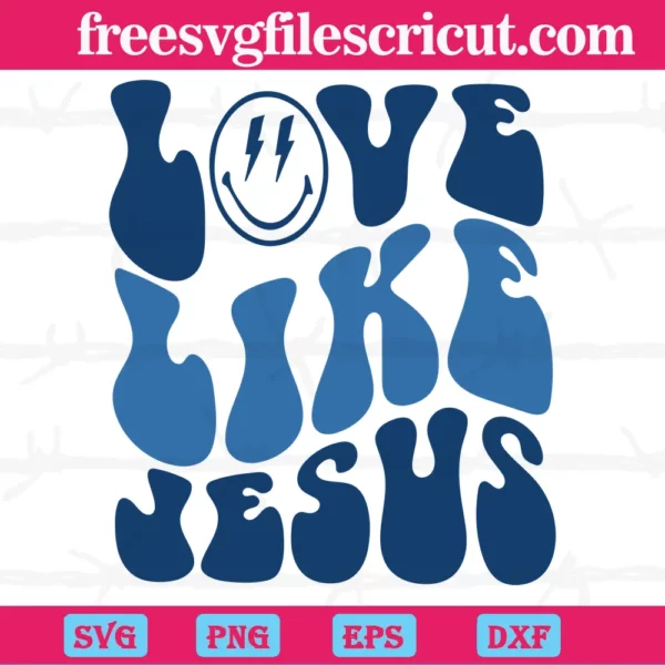 Love Like Jesus, Scalable Vector Graphics
