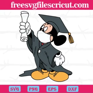 Mickey Mouse Congratulations Graduate Clipart, Design Files