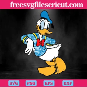 Adidas Clipart Of Donald Duck, Svg Png Dxf Eps Designs Download Invert