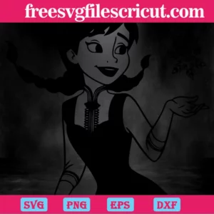 Anna Disney Png, Transparent Background Files Invert