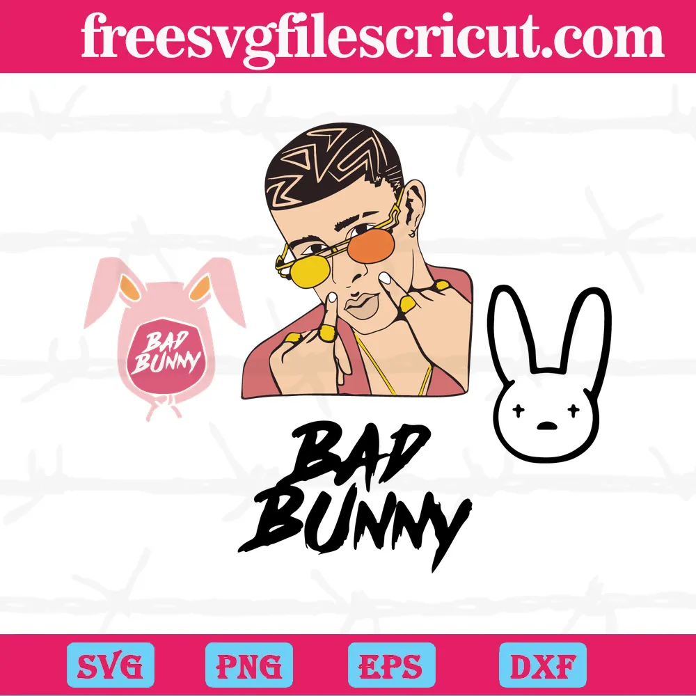 Bad Bunny Png Un Verano Sin Ti, Layered Svg Files