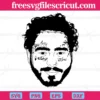 Post Malone Always Tired, Cuttable Svg Files