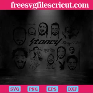 Post Malone Logo Png, Scalable Vector Graphics Invert