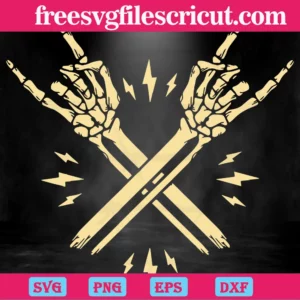 Skeleton Hands, Svg Files For Crafting And Diy Projects