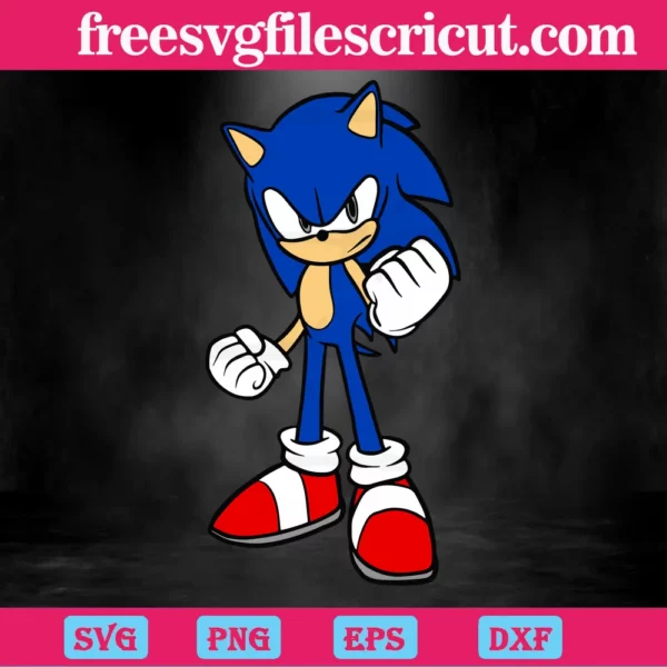 Sonic The Hedgehog Logo Png Invert
