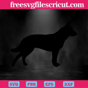 Black And White Clipart Of Dog, Laser Cut Svg Files Invert