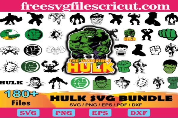 180+ Hulk Svg Bundle