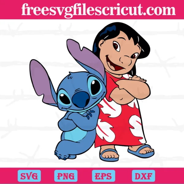 Disney Lilo And Stitch SVG
