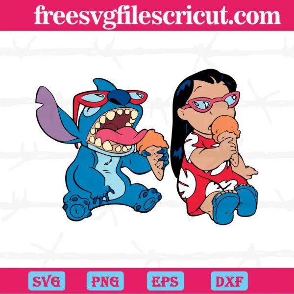 Disney Lilo And Stitch SVG