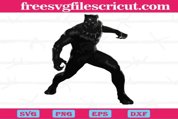 Wakanda Forever Black Panther Svg 3