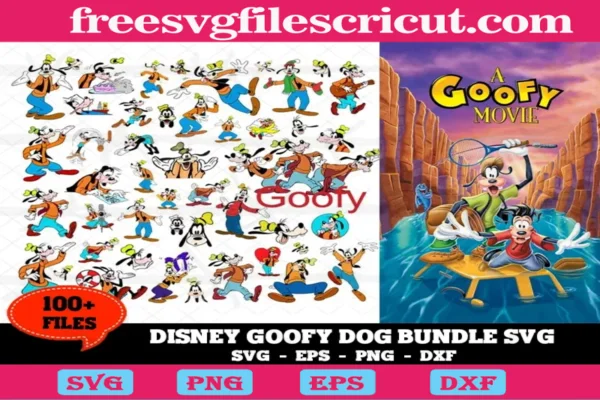 100+ Disney Goofy Svg Bundle, Disney Svg, Cartoon Svg